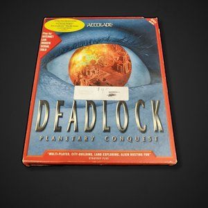 Deadlock Big Box PC Game Retro